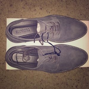 Grey Suede Shoes Size 11